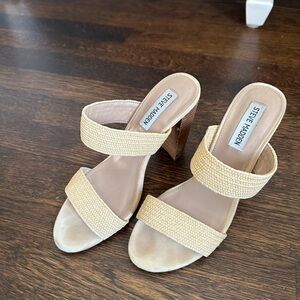 Steve Madden woven Heeled Sandals